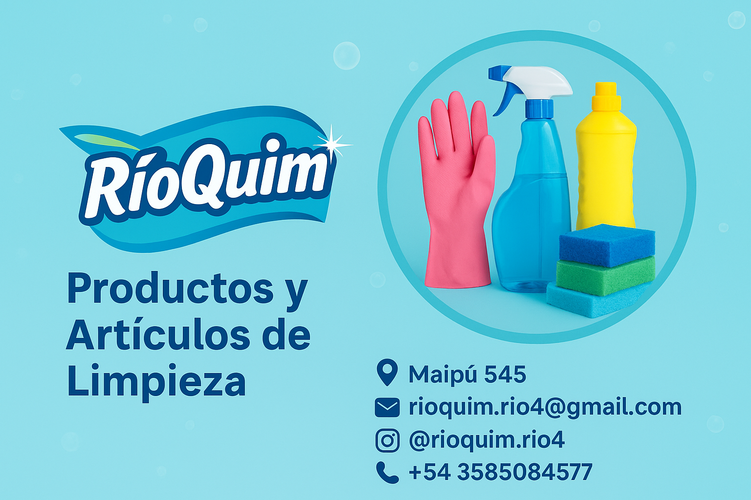 Publicidad Rio Quim Rio Cuarto