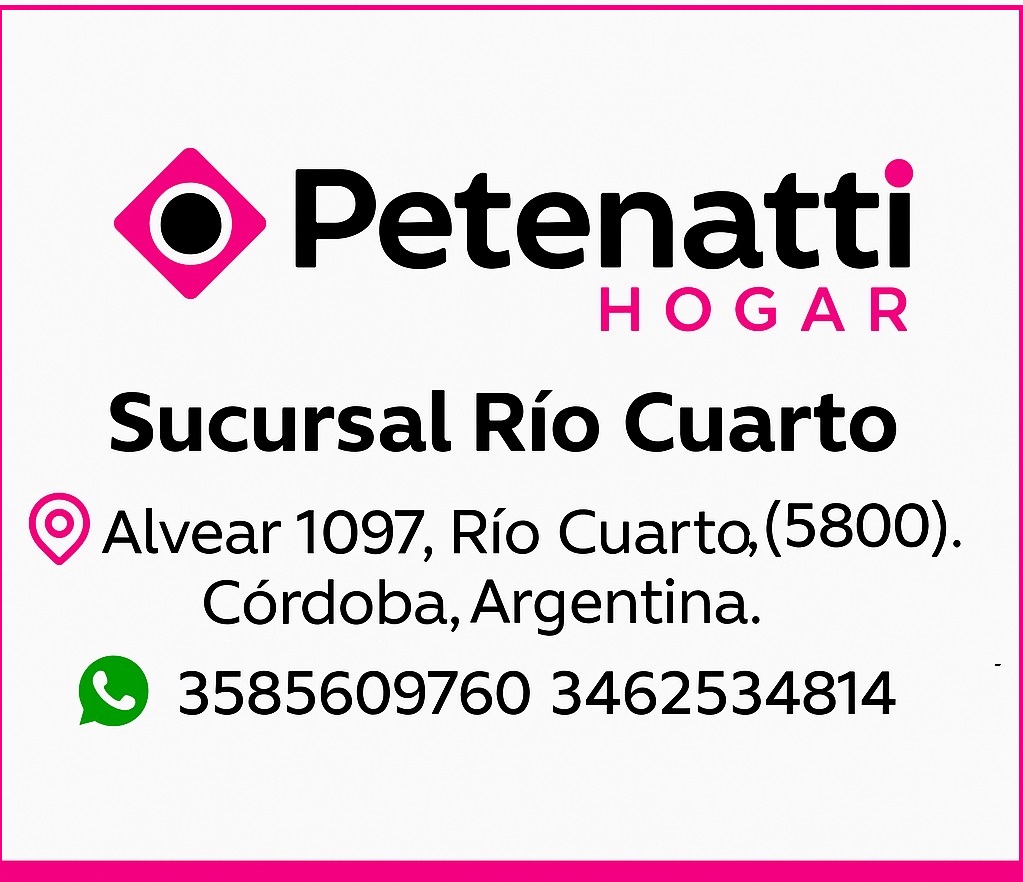 Publicidad Petenatti Rio Cuarto